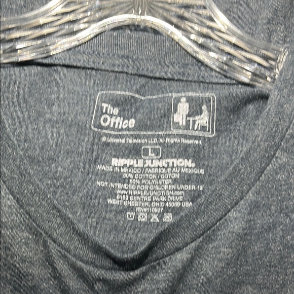 Ripple Junction Assistant Regional Manager Graphic Tee - Gray - Picture 2 of 10
